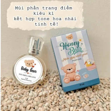 Nước hoa HoneyBear 30ml ngọt ngào, dịu nhẹ - Xịt đi học, đi chơi thơm phức, giá ưu đãi 85.600 VND 6