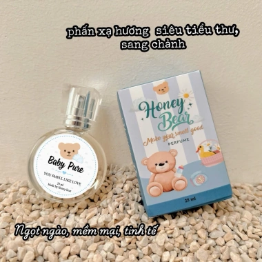 Nước hoa Honeybear mùi phấn em bé dịu nhẹ 25ml - Hương thơm ngọt ngào, giá ưu đãi 89.000₫ 4