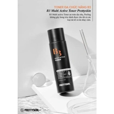 Nước Hoa Hồng B3 Đa Chức Năng Multi Active Prettyskin - Giá chỉ 450.000đ, dưỡng da, se khô, làm sáng da