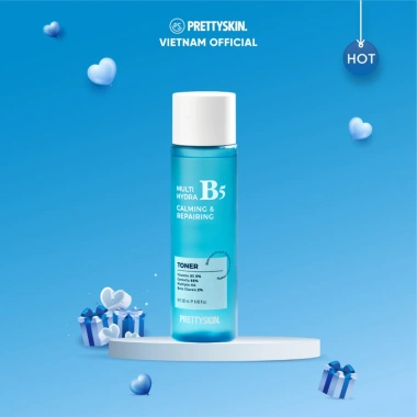 Nước hoa hồng B5 Prettyskin - Dưỡng ẩm, làm dịu, phục hồi da, giảm giá 410k