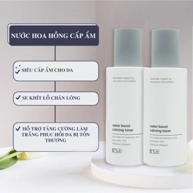 Nước hoa hồng BEBECO Plus Water Boost Calming Toner 150ml - Dưỡng ẩm, làm trắng da, giảm kích ứng, chỉ 498.000đ 5