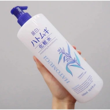 Nước Hoa Hồng Cân Bằng Dưỡng Ẩm Hatomugi Lotion 500ml - Giá 147.000đ 3 Nước Hoa Hồng Cân Bằng Dưỡng Ẩm Hatomugi Lotion 500ml - Giá 147.000đ 3