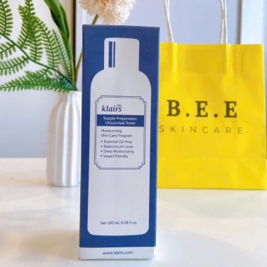 Nước hoa hồng Dear Klairs Supple Preparation Toner 180ml Giá 106.000 VND, giảm mạnh