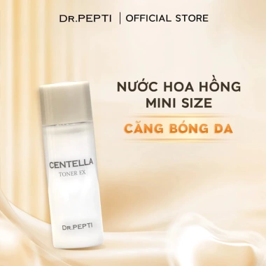 Nước Hoa Hồng Dr.Pepti Centella Toner Ex 180ml - Cấp ẩm, Da Căng Bóng, Giá 95k 10 Nước Hoa Hồng Dr.Pepti Centella Toner Ex 180ml - Cấp ẩm, Da Căng Bóng, Giá 95k 10