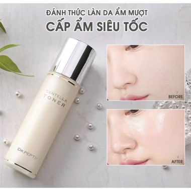 Nước Hoa Hồng Dr.Pepti Centella Toner Ex 180ml - Dưỡng Da Căng Bóng, Giá Ưu Đãi 129,360đ - Chính hãng 2