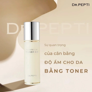 Nước Hoa Hồng Dr.Pepti Centella Toner Ex 180ml - Dưỡng Da Căng Bóng, Giá Ưu Đãi 129,360đ - Chính hãng 4