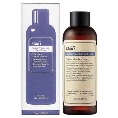 Nước Hoa Hồng Dưỡng Ẩm Da Supple Preparation Toner Dear Klairs 180ml - 289.000₫ 2