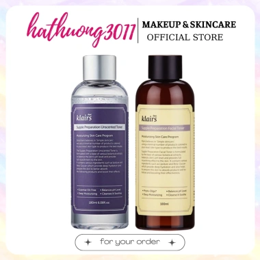 Nước Hoa Hồng Dưỡng Ẩm Dear Klairs Supple Preparation Toner 180ml Giá 74.000 giảm 20%