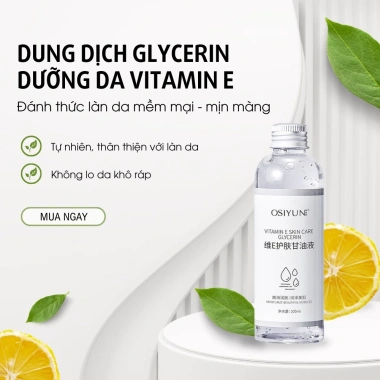 Nước Hoa Hồng Dưỡng Ẩm Vitamin E & Glycerin – Cân Bằng, Làm Dịu, Phục Hồi Cháy Nắng 2