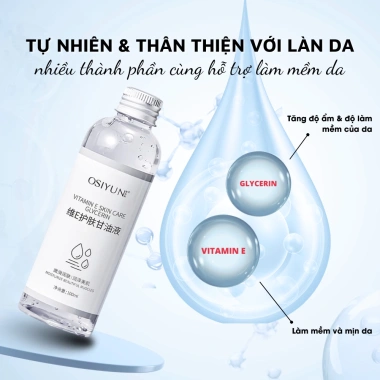 Nước Hoa Hồng Dưỡng Ẩm Vitamin E & Glycerin – Cân Bằng, Làm Dịu, Phục Hồi Cháy Nắng 3