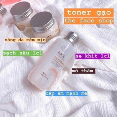 Nước hoa hồng Face Shop Rice Ceramide 150ml - Dưỡng ẩm, se khít lỗ chân lông, 180k 2 Nước hoa hồng Face Shop Rice Ceramide 150ml - Dưỡng ẩm, se khít lỗ chân lông, 180k 2