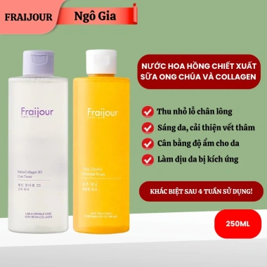 Nước Hoa Hồng Fraijour 250ml - Toner Hàn Quốc Cấp Ẩm, Se Khít Lỗ Chân Lông, Giảm Giá 248k