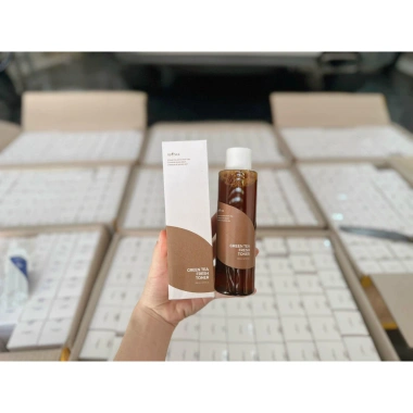 Nước hoa hồng Isntree Green Tea Fresh + Hyaluronic Acid Toner, dưỡng ẩm, làm sạch sâu, giảm còn 300k (giá gốc 360k)