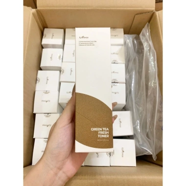 Nước hoa hồng Isntree Green Tea Fresh + Hyaluronic Acid Toner, dưỡng ẩm, làm sạch sâu, giảm còn 300k (giá gốc 360k)