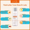 Nước hoa hồng Keepshop Toner Rose Dr Lady - Khít lỗ chân lông cân ẩm chống lão ngừa mụn - 196.000₫ 5