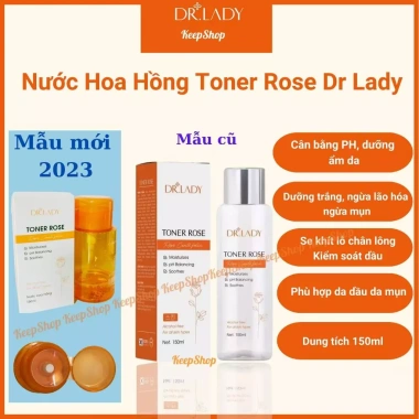 Nước hoa hồng Keepshop Toner Rose Dr Lady - Khít lỗ chân lông cân ẩm chống lão ngừa mụn - 196.000₫ 10