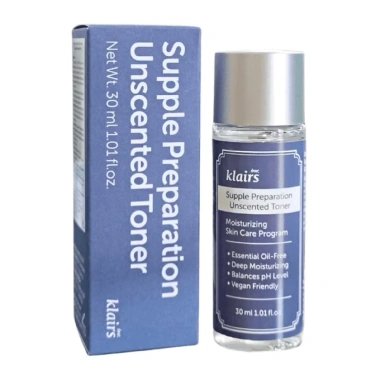 Nước Hoa Hồng Không Mùi Klairs Supple Preparation – Toner Dưỡng ẩm, mềm da, chỉ 250k
