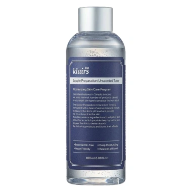 Nước hoa hồng Klairs Supple Preparation Toner 180ml có mùi Dưỡng ẩm, da mềm, giá 235.000₫ 8 Nước hoa hồng Klairs Supple Preparation Toner 180ml có mùi Dưỡng ẩm, da mềm, giá 235.000₫ 8
