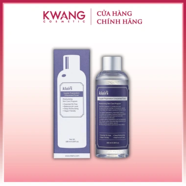 Nước Hoa Hồng Klairs Supple Preparation Toner Không Mùi - Dưỡng ẩm, 249.000₫
