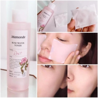 Nước hoa hồng Mamonde Rose Water Toner 250ml - Dưỡng ẩm, cân bằng da, giảm 20% chỉ 39.000đ