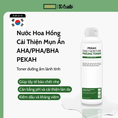 Nước hoa hồng PEKAH Toner 250ml – Da mụn sạch, lỗ chân lông thu nhỏ, 199.000₫ 3 Nước hoa hồng PEKAH Toner 250ml – Da mụn sạch, lỗ chân lông thu nhỏ, 199.000₫ 3