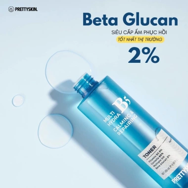 Nước hoa hồng Pretty Skin Multi Hydra B5 Toner dưỡng trắng, phục hồi, giá 410.000 VND