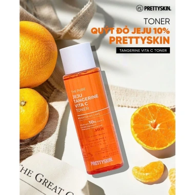 Nước Hoa Hồng Quýt The Pure Jeju Tangerine Vita C Toner 250ml – Dưỡng ẩm, sáng da, giá 340.000₫ 7 Nước Hoa Hồng Quýt The Pure Jeju Tangerine Vita C Toner 250ml – Dưỡng ẩm, sáng da, giá 340.000₫ 7