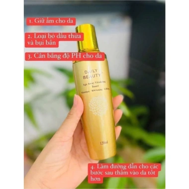 Nước hoa hồng RB Hàn Quốc + Toner 120ml – Mẫu mới 2.027/2.028, giá ưu đãi 449.000 VND