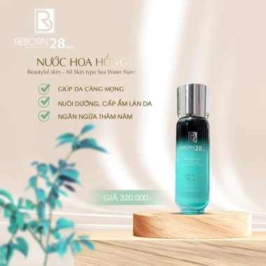 Nước Hoa Hồng Reborn Toner 120ml Chính Hãng - Dưỡng ẩm, Se khô da, Giá 299.000đ 5