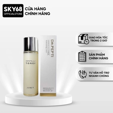 Nước hoa hồng Se Khít Lỗ Chân Lông Dr.Pepti Toner 180ml Phục hồi da, giảm lỗ chân lông, 352.000₫