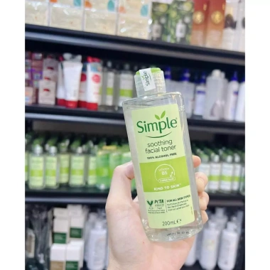 Nước hoa hồng Simple Kind To Skin Toner không cồn: Dịu nhẹ, an toàn cho mọi loại da, giảm giá 120.000₫ 9 Nước hoa hồng Simple Kind To Skin Toner không cồn: Dịu nhẹ, an toàn cho mọi loại da, giảm giá 120.000₫ 9