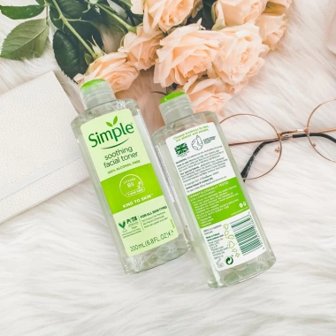 Nước hoa hồng Simple Smoothing Toner 200ml - Cân bằng da nhạy cảm, giảm giá 95.000₫ 7