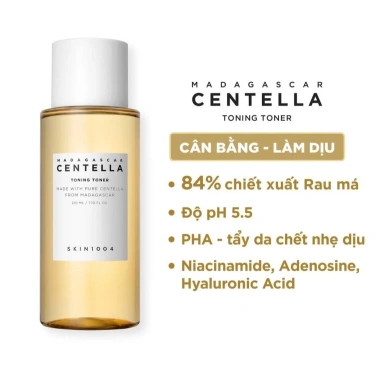 Nước hoa hồng Skin1.004 Madagascar Centella Toner 210ml – Phục hồi, tái tạo, giảm 350k