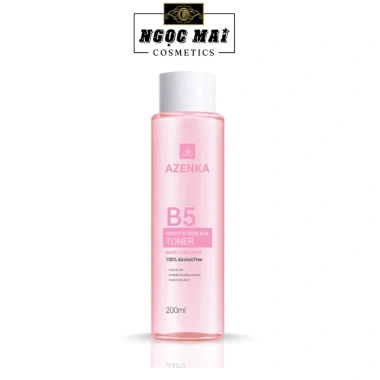 Nước hoa hồng Toner B5 AZENKA Smooth Skin Spa 200ml dưỡng ẩm, chống lão hóa, giá 150.000