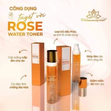 Nước hoa hồng Toner Chamomile chính hãng - Dưỡng ẩm, làm dịu da, giá ưu đãi 279k 3 Nước hoa hồng Toner Chamomile chính hãng - Dưỡng ẩm, làm dịu da, giá ưu đãi 279k 3