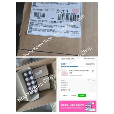 Nước hoa hồng toner Mamonde chính hãng Rose Pore Chamomile Aqua Peel Centella giá 85.000 VND