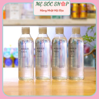 Nước Hoa Hồng Toner Muji Lành Tính 300ml - Phục hồi da nhạy cảm, Toning Water Nhật Bản, Giá 260.000₫