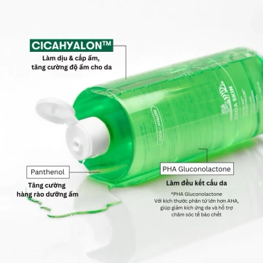 Nước Hoa Hồng VT Cosmetics CICA 510ml - Cấp ẩm sâu, dịu da nhạy cảm, chỉ 319k 3 Nước Hoa Hồng VT Cosmetics CICA 510ml - Cấp ẩm sâu, dịu da nhạy cảm, chỉ 319k 3