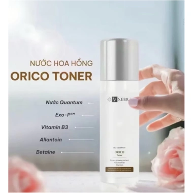 Nước Hoa Hồng VXEBRA Orico Toner 120ml - Dưỡng ẩm sâu, chống lão hóa, giá 390.000 VND 2 Nước Hoa Hồng VXEBRA Orico Toner 120ml - Dưỡng ẩm sâu, chống lão hóa, giá 390.000 VND 2