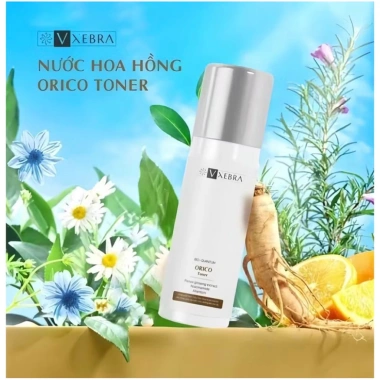 Nước Hoa Hồng VXEBRA Orico Toner 120ml - Dưỡng ẩm sâu, chống lão hóa, giá 390.000 VND