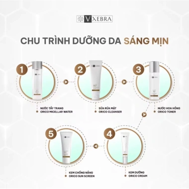 Nước Hoa Hồng VXEBRA Orico Toner 120ml - Dưỡng ẩm sâu, chống lão hóa, giá 390.000 VND