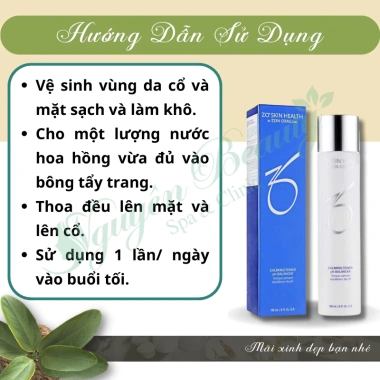 Nước hoa hồng Zo Calming Toner 180ml Cấp ẩm, thu nhỏ lỗ chân lông, chỉ 1.090.000đ 3