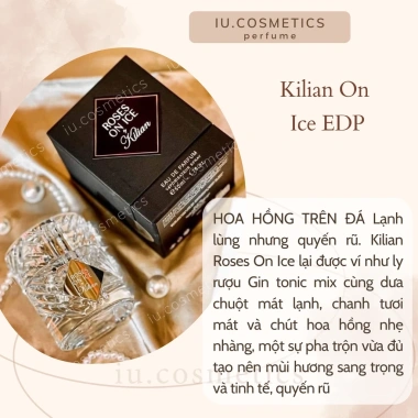 Nước hoa Kilian Rose On Ice EDP 50ml – Hương hoa hồng quyến rũ, giảm giá 897k