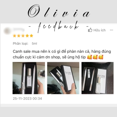 Nước hoa mini Nam Nữ Another 13 10ml mẫu thử hương gỗ thơm lâu - LEONA giá tốt