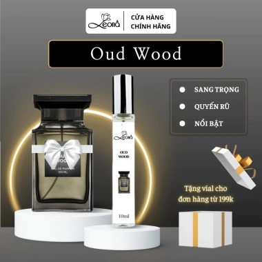 Nước hoa mini Oud Wood LEONA Unisex 5-20ml - Trầm hương chính hãng, giảm giá 202k