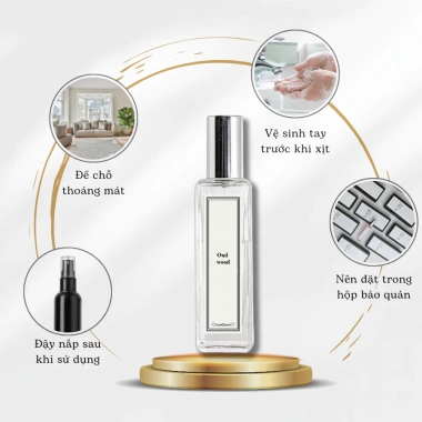Nước hoa mini Oud Wood LEONA Unisex 5-20ml - Trầm hương chính hãng, giảm giá 202k