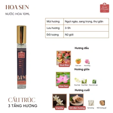 Nước hoa mini Tesori d'Oriente 10ml dạng xịt chính hãng - Nhỏ gọn, tiện lợi, giảm còn 62.000₫ 9 Nước hoa mini Tesori d'Oriente 10ml dạng xịt chính hãng - Nhỏ gọn, tiện lợi, giảm còn 62.000₫ 9