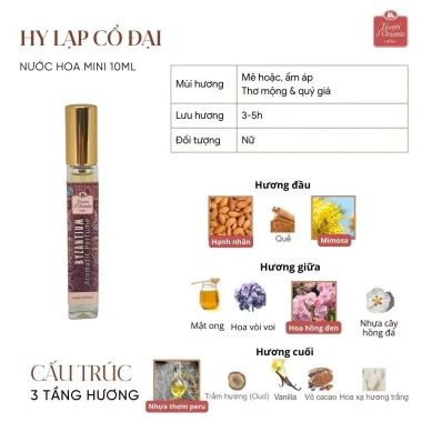 Nước hoa mini Tesori d'Oriente 10ml dạng xịt chính hãng - Nhỏ gọn, tiện lợi, giảm còn 62.000₫ 10 Nước hoa mini Tesori d'Oriente 10ml dạng xịt chính hãng - Nhỏ gọn, tiện lợi, giảm còn 62.000₫ 10