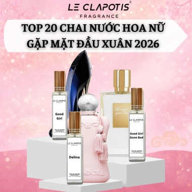 Nước hoa mini thơm lâu hơn 10h cho nữ, giá ưu đãi 76.436đ - Đầu xuân rạng rỡ