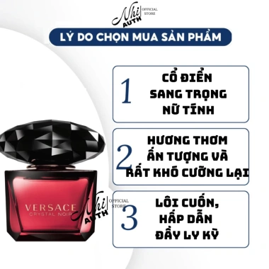 Nước hoa mini Versace Crystal Noir 5ml chính hãng - Giá chỉ 140.000đ, giảm tới 33%